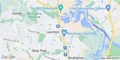 Map of 666 Gympie Rd Lawnton, QLD 4501 .